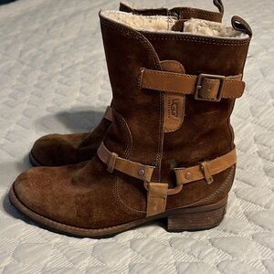 UGG Women's Chestnut Suede Winter Boots